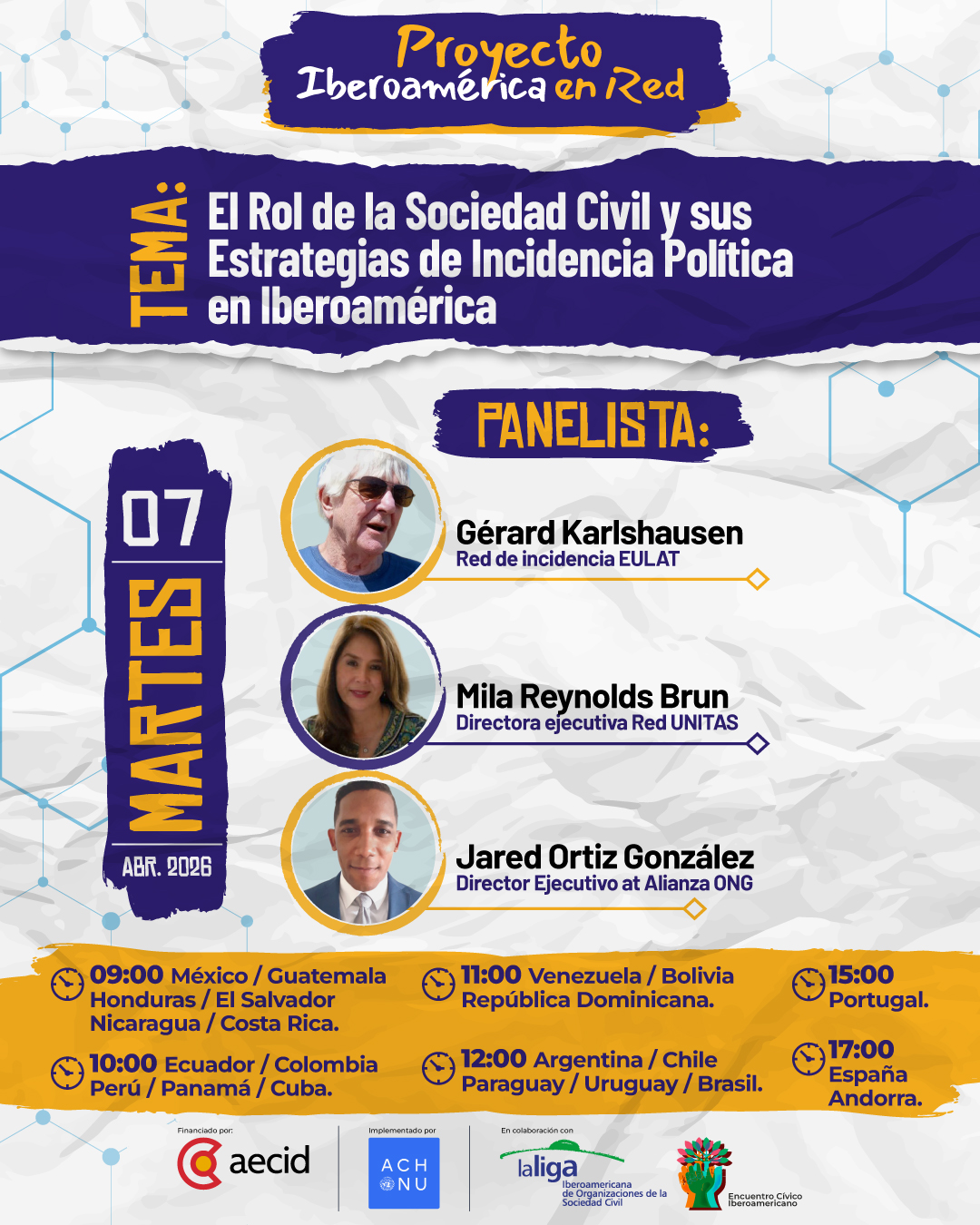 Webinar regional: Incidencia política desde la sociedad civil en Iberoamérica Importante según el criterio de Google Haz clic para indicar a Correo de esquel.org.ec que esta conversación no es importante